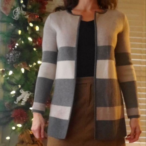 Talbots Pure Merino Wool duster size s - Picture 9 of 10